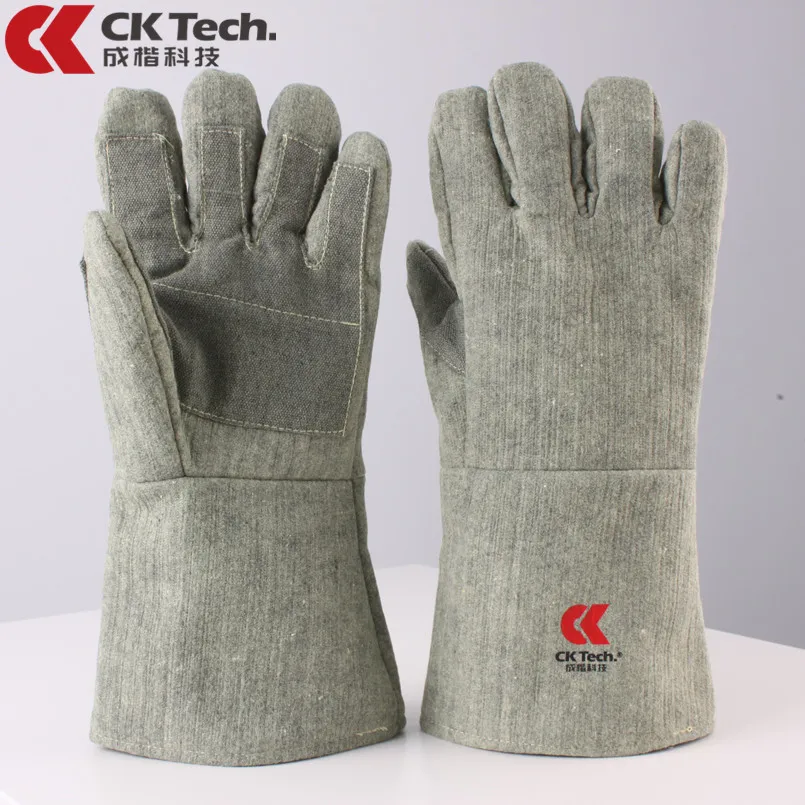 Высокотемпературные перчатки CK Tech.500 градусов, защитные противопожарные перчатки, перчатки для выпечки в духовке, защитные перчатки от ожогов