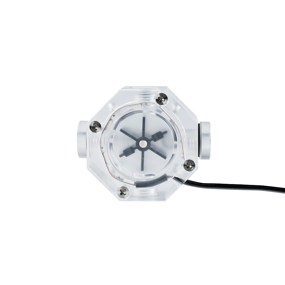 Индикатор скорости воды Bitspower Touchaqua Octagon 5 В 3 контакта DRGB G1/4 расходомер BPTA-OFI-DRGB |