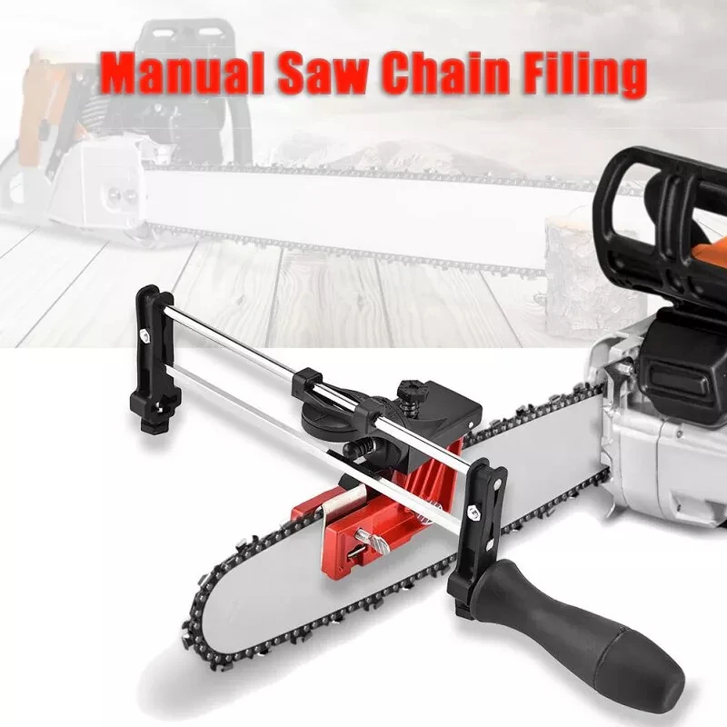 

Направляющая для ручной шлифовки/ЗАТОЧКИ ЦЕПНОЙ ПИЛЫ, профессиональная пила для газонокосилки, шлифовальный инструмент, мощный садовый ин...