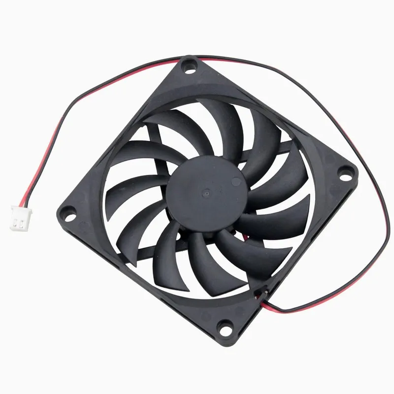 1 шт./лот Gdstime 80 мм 8 см 2Pin 80x80x10 5 в DC бесщеточный кулер для процессора охлаждающий