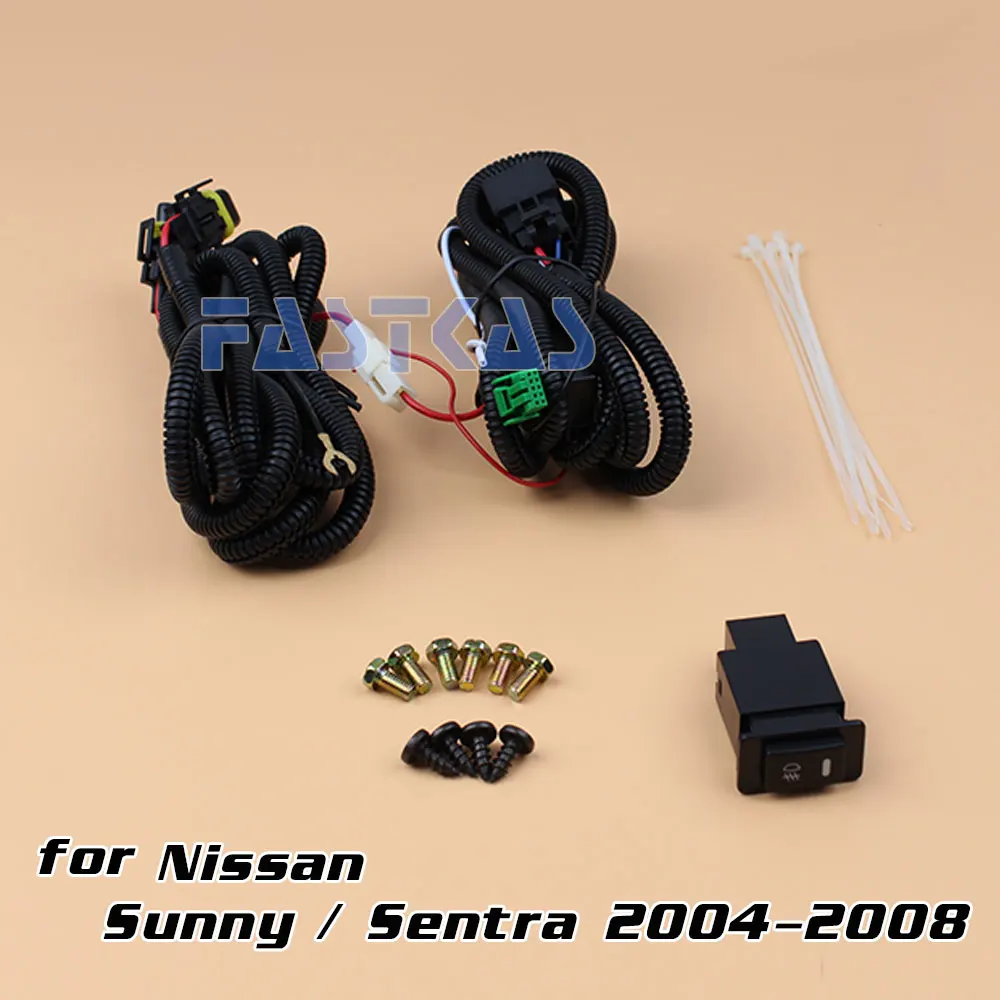 Автомобильная противотуманная фара 12 В 55 Вт в сборе для Nissan Sunny/ Sent 2004 2005 2006 2007 2008