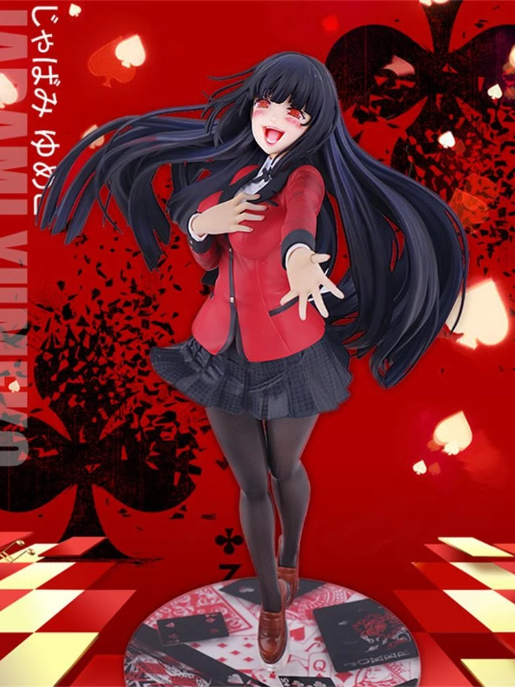 Kakegurui Jabami Yumeko ARTFX 1/8 Scale окрашенная фигурка из ПВХ рисунок редкая точка дети