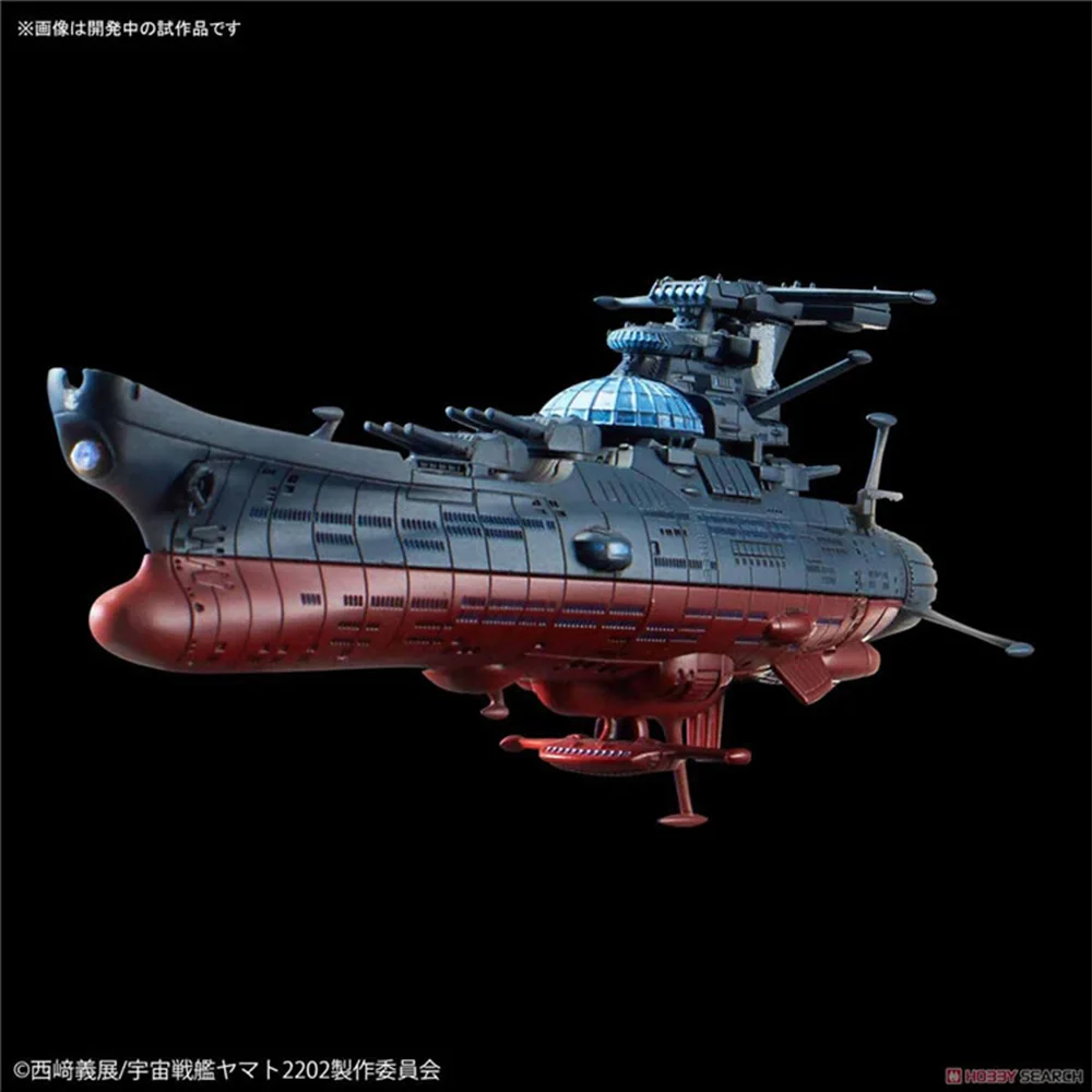 Bandai Space Battleship Yamato 2202 N0.08 эксперименты по мелкой волне корабль Galaxy сборка из ПВХ