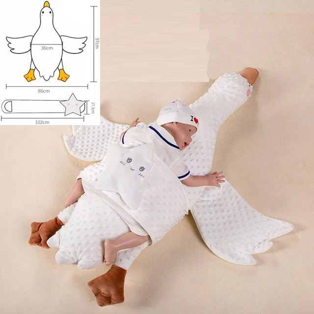 

Успокаивающая детская подушка, плюшевая игрушка, Детские спальные подушки для новорожденных, мягкая детская подушка-бампер для кроватки, з...