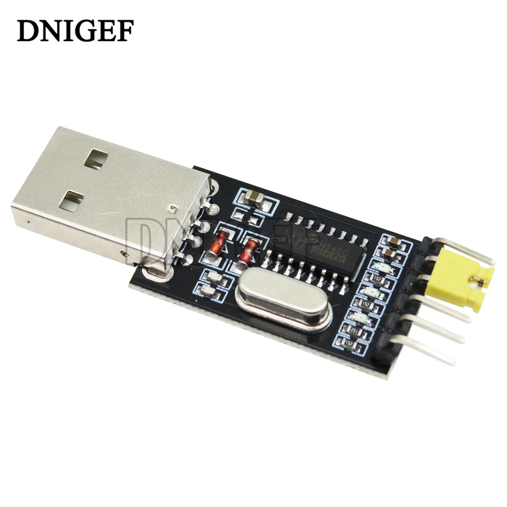 Последовательный UART модуль DNIGEF USB в TTL CH340G CH340 микроконтроллер для скачивания