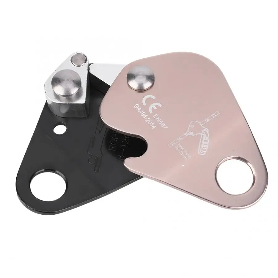 Professional Climbing Descender Self-Braking Stop Rope Grab Stopper Gear for Mountaineering For Outdoor Accessory | Спорт и