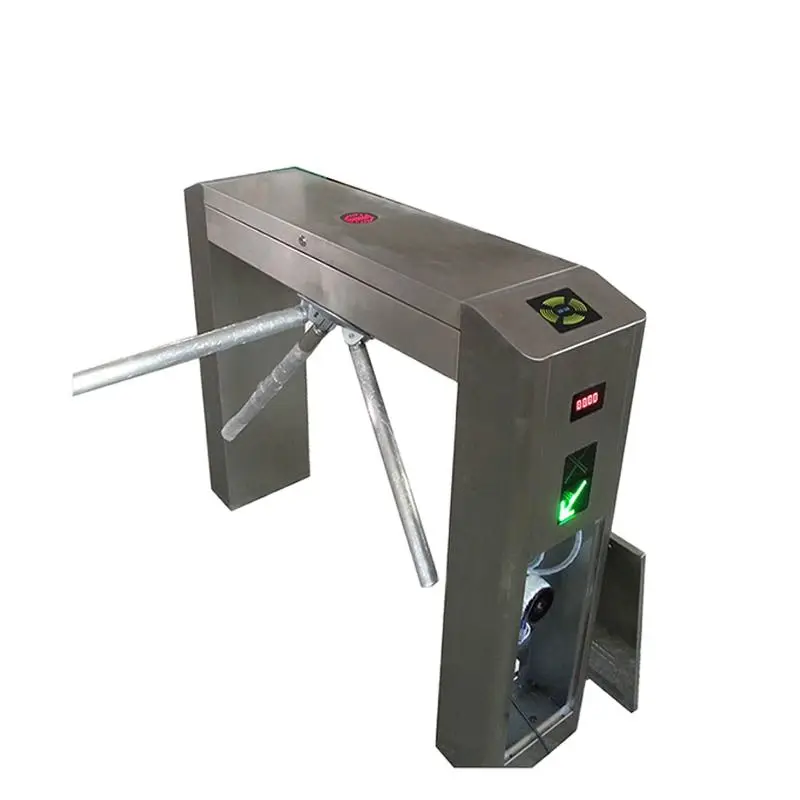 RFID full automatic bridge type tripod turnstile application parking gym building office access control system
