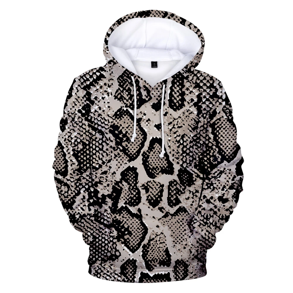 

New Animal texture 3D hoodies men/women Fashion swearshirts Animal Snake skin texture hoody kids casual tops Person Kids Tops