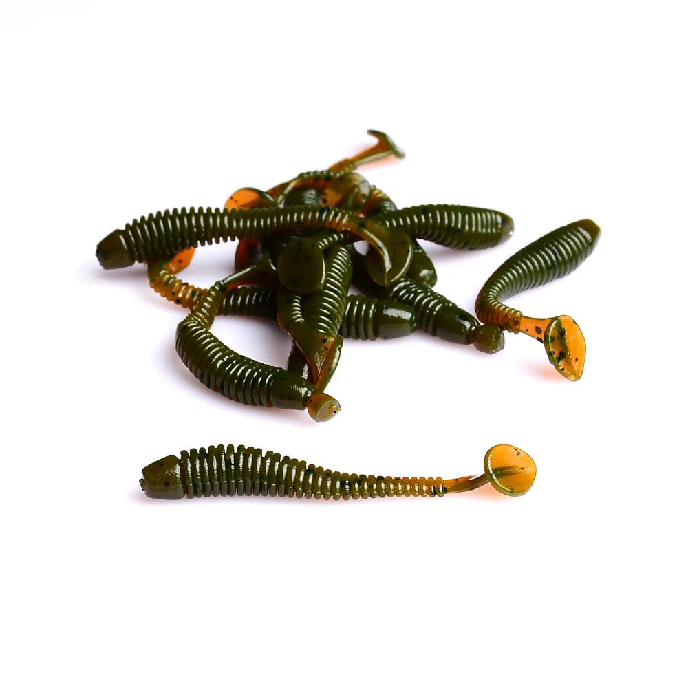 

YUZI 20 шт./лот 0,7 г/4,5 см, приманка, Мягкая приманка, приманка для рыбной ловли, искусственные рыболовные приманки, силиконовая приманка, черви, приманка для ловли карпа, рыба