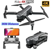 sjrc f11s 4k pro profesional gps drone with camera stable electric gimbal 3km quadcopter dron rc helicopter vs f11 4k pro