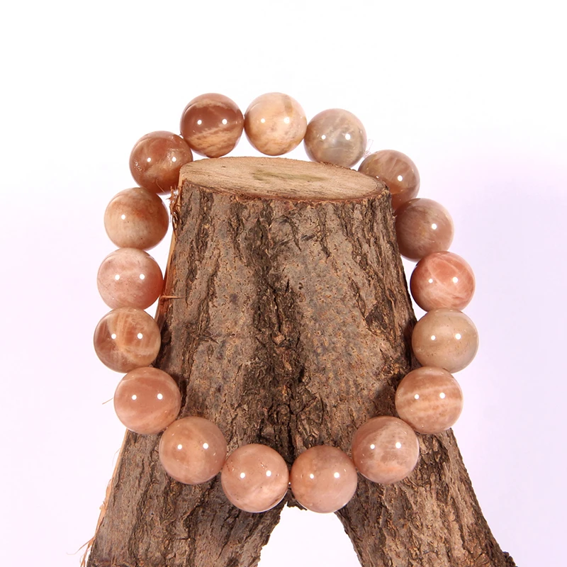 Jingzeyi пара кристаллов натуральный Солнечный камень браслеты для женщин оранжевый