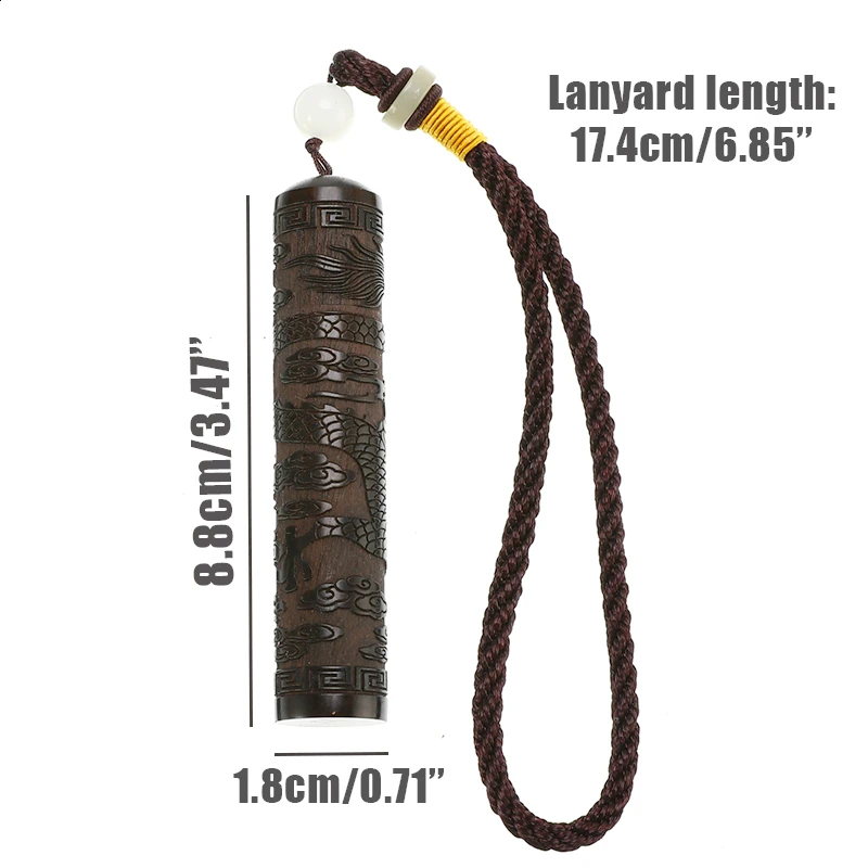 Портативный ароматизатор Эбеновое дерево пустой зубочистка держатель Чехол