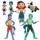 Костюм для мальчиков и девочек Disney Luca, боди с маской 3D на Хэллоуин, От 3 до 12 лет