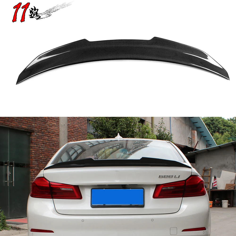 Задний спойлер из углеродного волокна HighKick для багажника автомобиля крышка