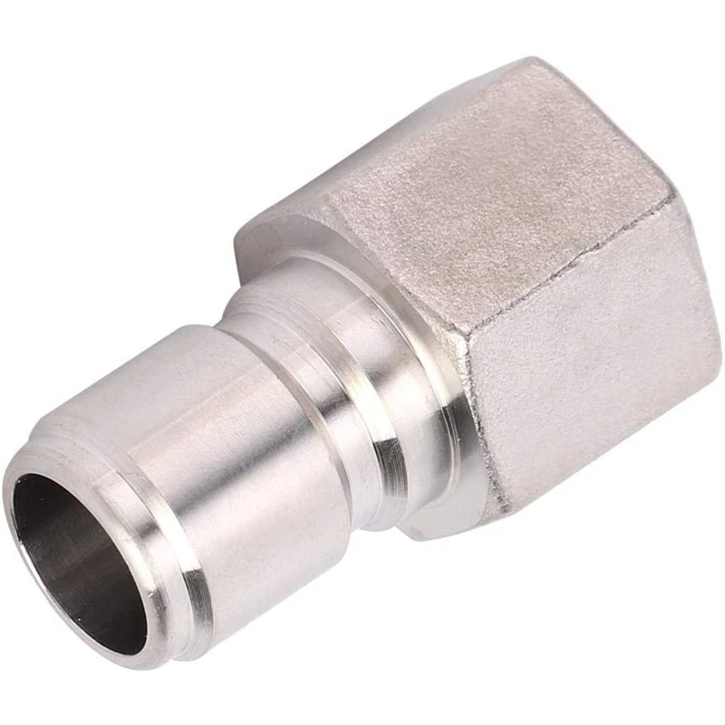 2Pcs Stainless Steel Quick Connector Homebrew Beer Keg Fitting Disconnect Conversion Kit Accessories 1/2 Inch Male | Дом и сад