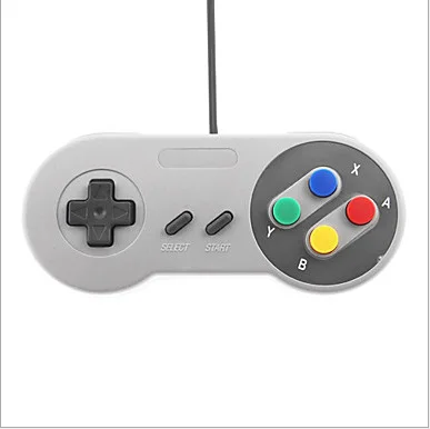 USB Game Pads Classic Wired Famicom Controller for Super Nintendo SNES PC MAC PSP Operating Systems Games Phone Accessory | Электроника