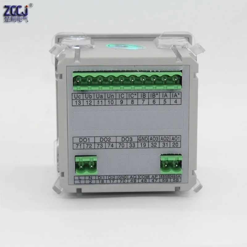 3 фазы электричества цифровой измеритель 100A 150A 200A 300A 250A Многофункциональный измеритель мощности с 3 шт. трансформаторы тока