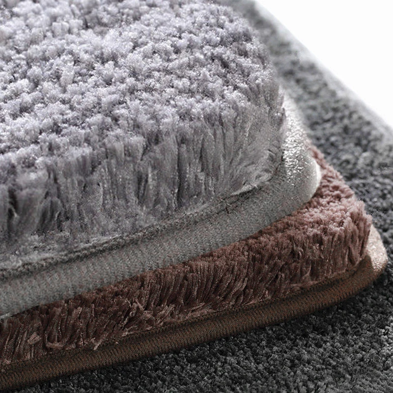 Впитывающий напольный коврик для волос нескользящий ковер ног в спальню ванной