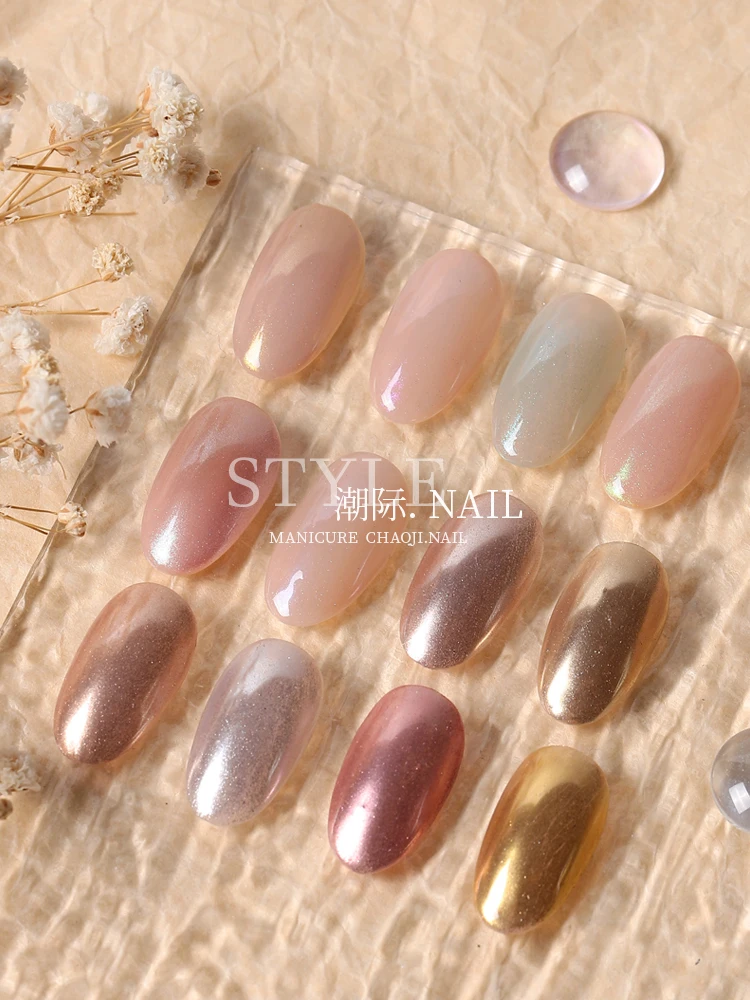 6 цветов/набор зеркальная пудра для ногтей | Красота и здоровье