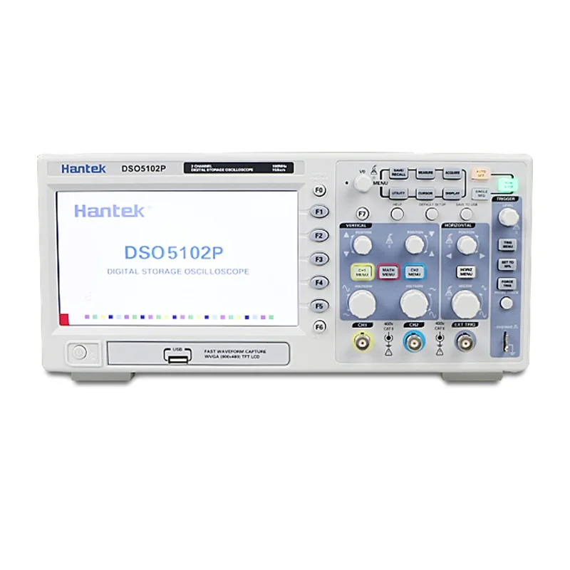 DSO5102P Цифровой Осциллограф портативный USB Osciloscopio ручные осциллографы 2 канала 100