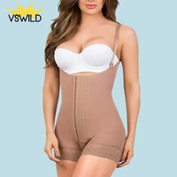 shapewear women tummy control slimming body shaper postpartum strap colombian girdles butt lift faja lingerie womens binders