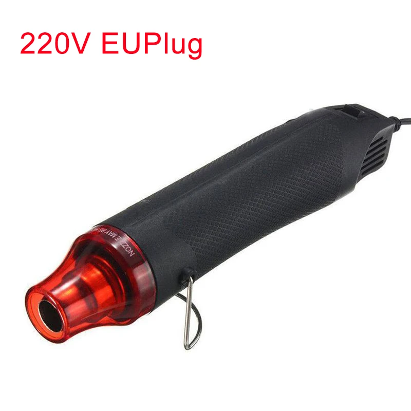 

300W 110V/220V Heat Gun DIY Electric Hot Air Gun Embossing Drying Paint Power Tool Thermal Power Hot Air Fan Soft Clay DIY Tool