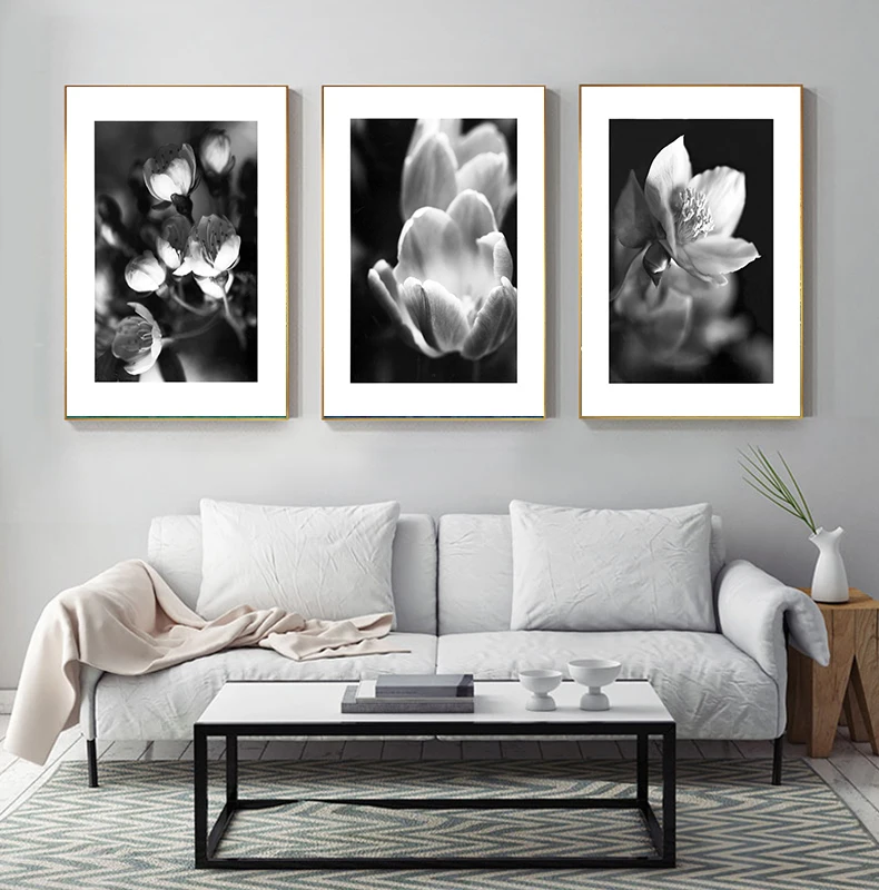 

Flowers Posters Canvas Painting Wall Art Pictures For Home Design Room Decor Modern Living Room Decoration Wall Pictures Mural