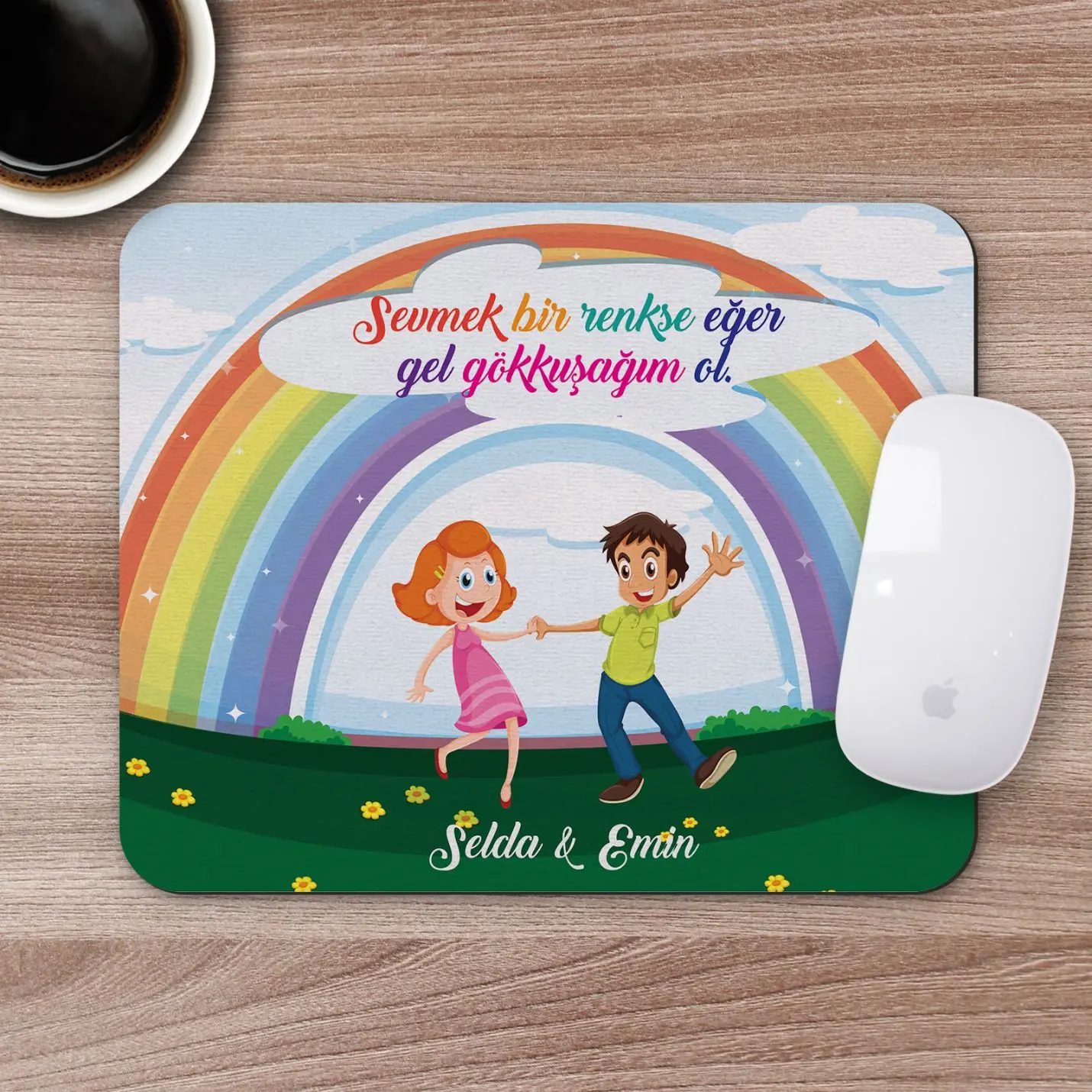 

Personalized Romantic Design Mousepad - R13