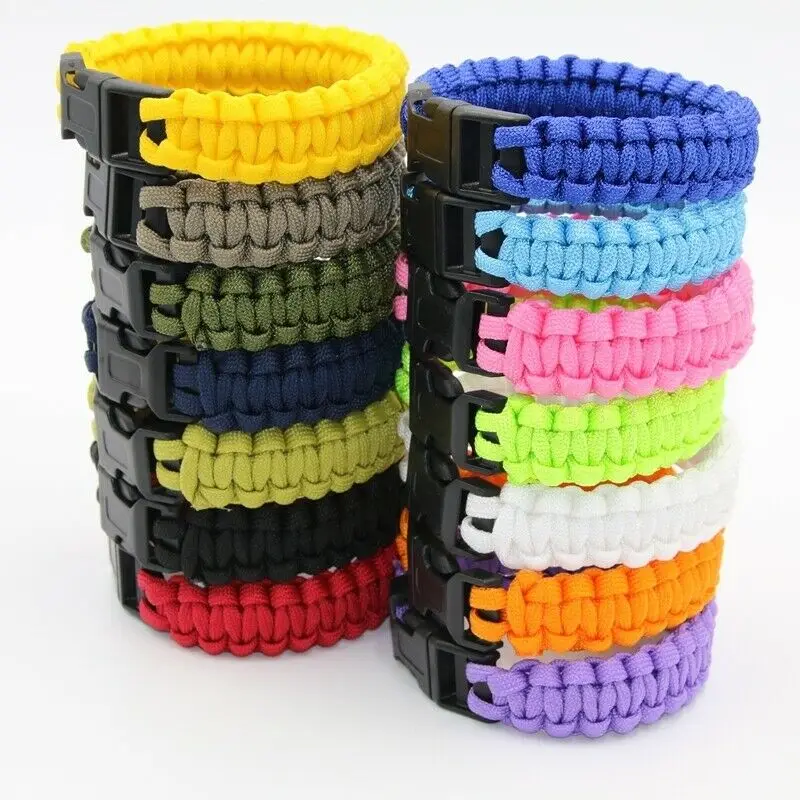 Браслет Паракорд мужской экстренное спасательное снаряжение шнур из