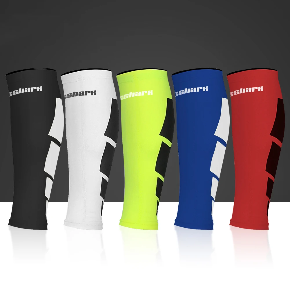 

Women Men Compression Cycling Legwarmers Running Leg Sleeve Football Shin Guard Basketball Sports Calf Support Custom Logo