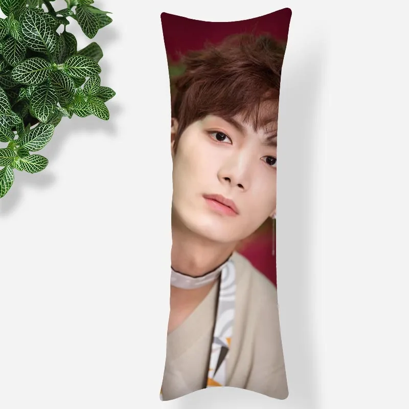 50x150 см наволочка для подушки JR NUɾST Kpop с 3D двухсторонним принтом Шелковая