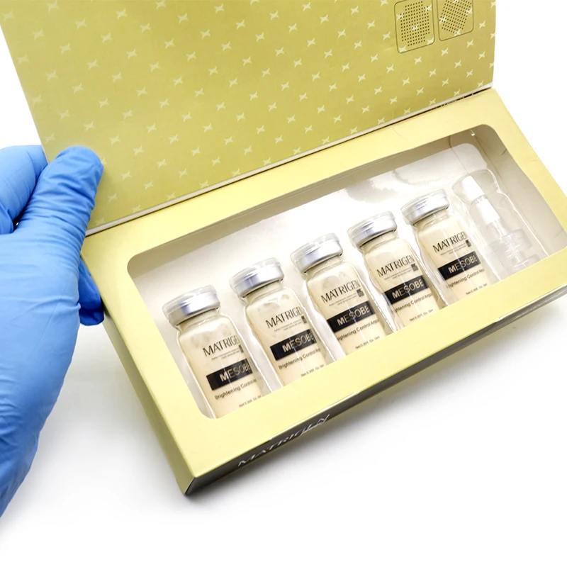 

5pcs/kit Meso BB Cream Glow Serum Semi Permanent Korean Comestic Beauty Salon Fudation Concealar Liquid Smoothing and Anti-aging