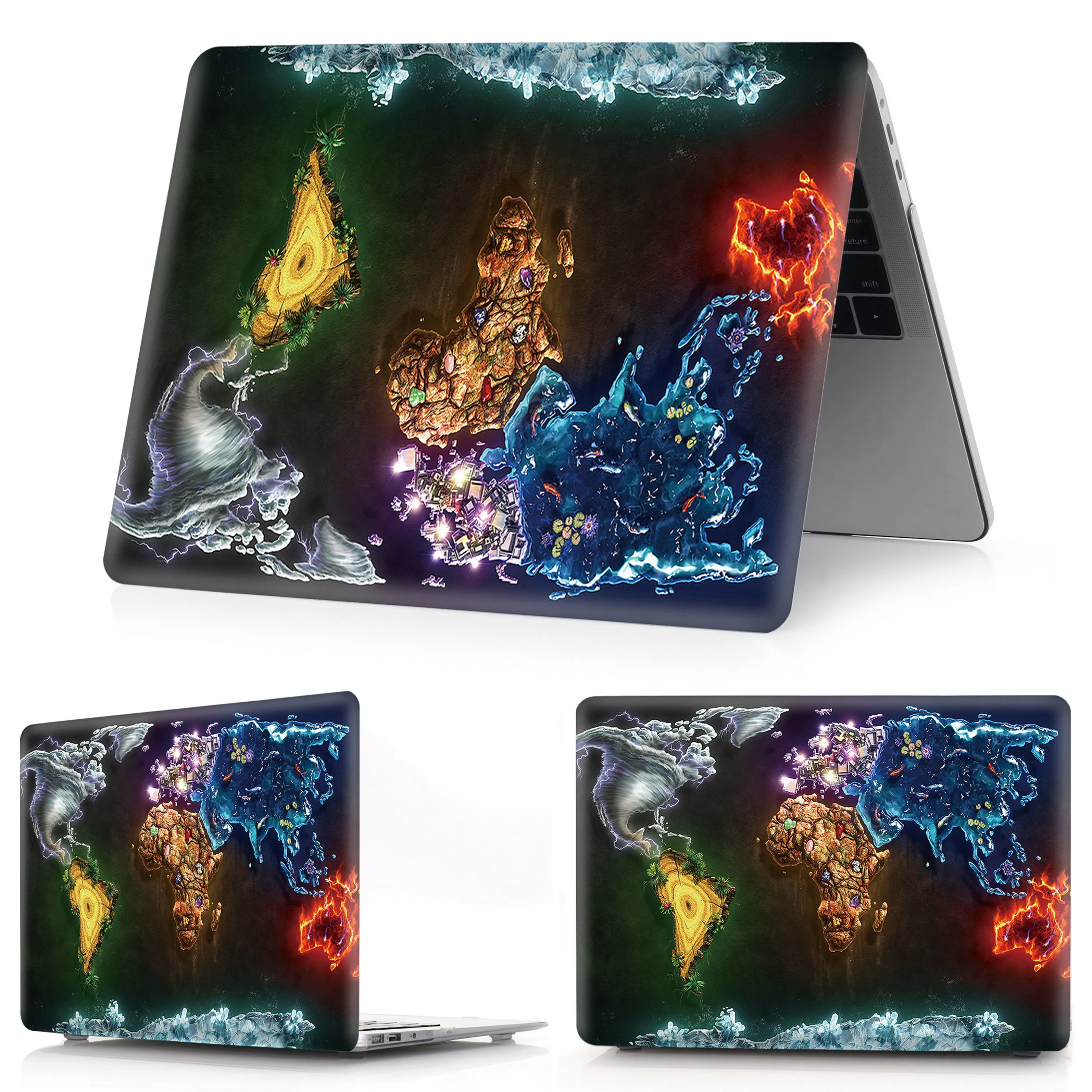 Модный персональный чехол для ноутбука MacBook Air Pro Retina 11 12 13 15 16 дюймов 2020 Touch Bar ID