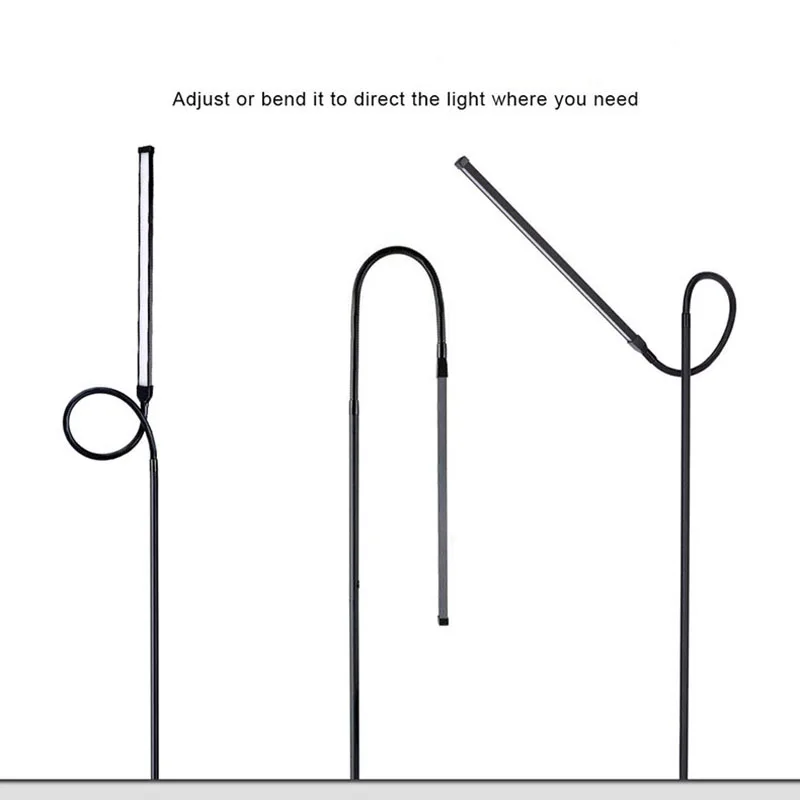 Напольная светодиодная лампа с регулируемой яркостью портативный