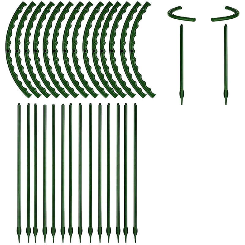 Завод Кола полукруглые разноцветные плоские с завода Поддержка кольцо цветник