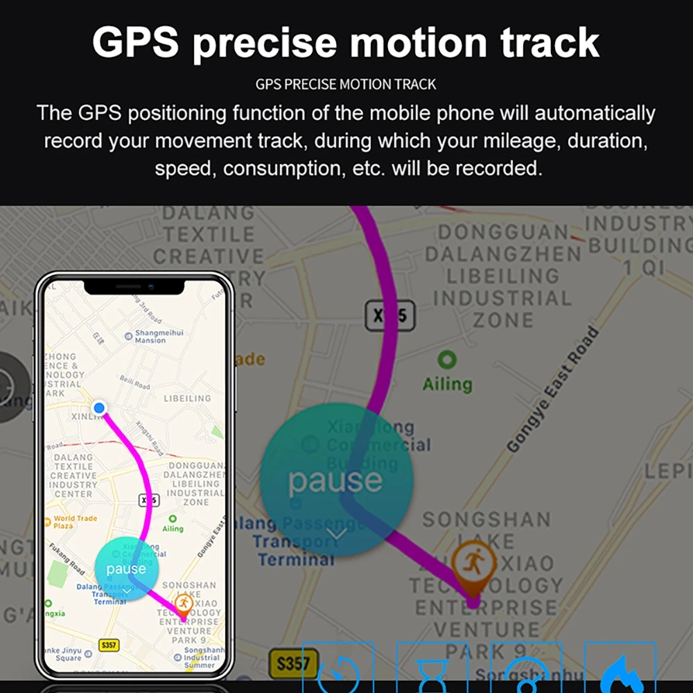 Смарт-часы MC28 мужские с Bluetooth GPS-трекером и сенсорным экраном 1 54 дюйма |