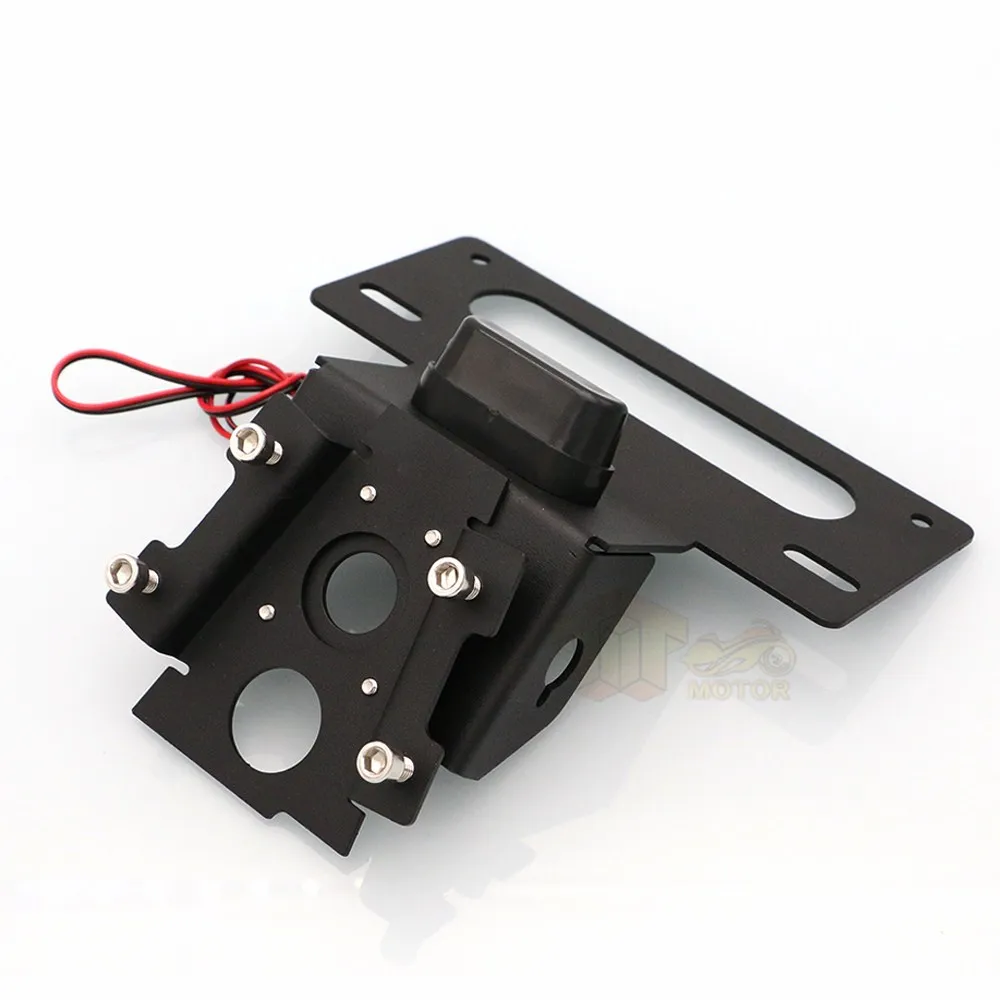 CK CATTLE KING For Yamaha MT-09 MT09 FZ-09 Fender Registration Bracket License Plate Holder Frame with LED light | Автомобили и