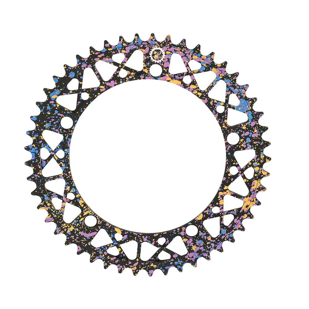 Велосипедная цепь с фиксированной передачей односкоростная шатунная пластина