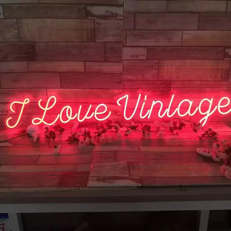 12V Custom Led After Flexible Neon Light Sign  Decoration Bedroom Home Wall Decor Marriage Party Decorative