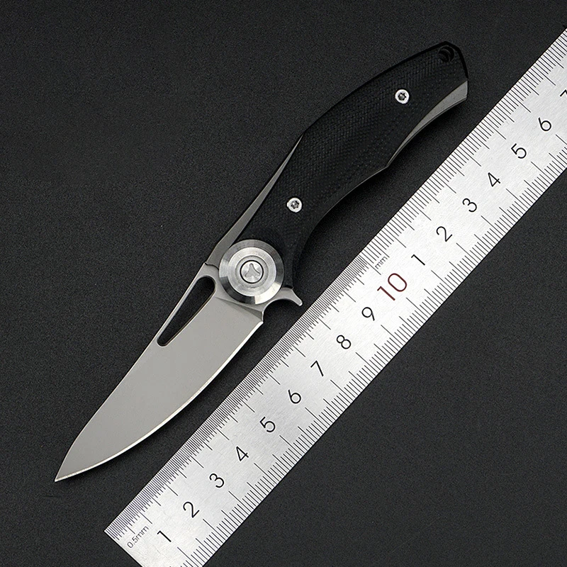 TUNAFIRE карманный складной нож G10 Ручка D2 стальное лезвие Тактический для выживания