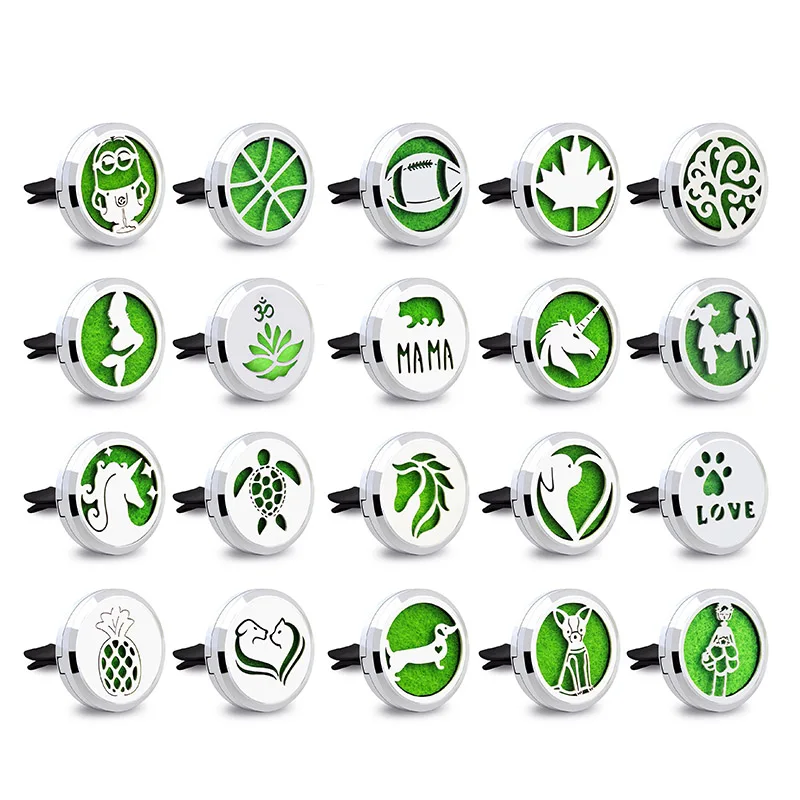 30 мм нержавеющая сталь + сплав автомобильный диффузор эфирных масел модный