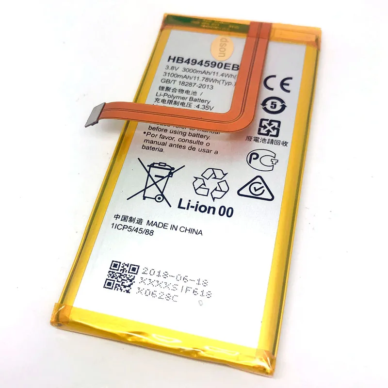 HB494590EBC Перезаряжаемые Батарея для Huawei Honor 7 Honor7 Glory PLK TL01H ATH AL00 AL10 Замена телефон