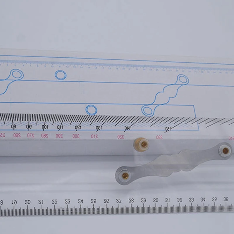 

Marine Ruler Parallel Ruler Nautical Charts Parallel Ruler Mapping Points to Pull Parallel Ruler 450MM
