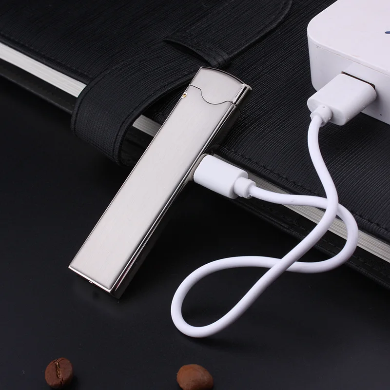 Вольфрамовый провод Оригинальная зажигалка для зарядки ветрозащитная