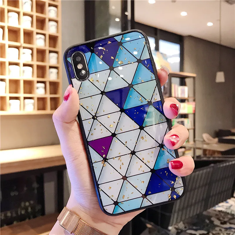 Роскошный золотой фольгой love чехол для samsung Galaxy S9 S8 плюс крышка для samsung Note 8 S9 note 9 10 чехол s10 плюс s10e J4 J6 J8 - Цвет: 5