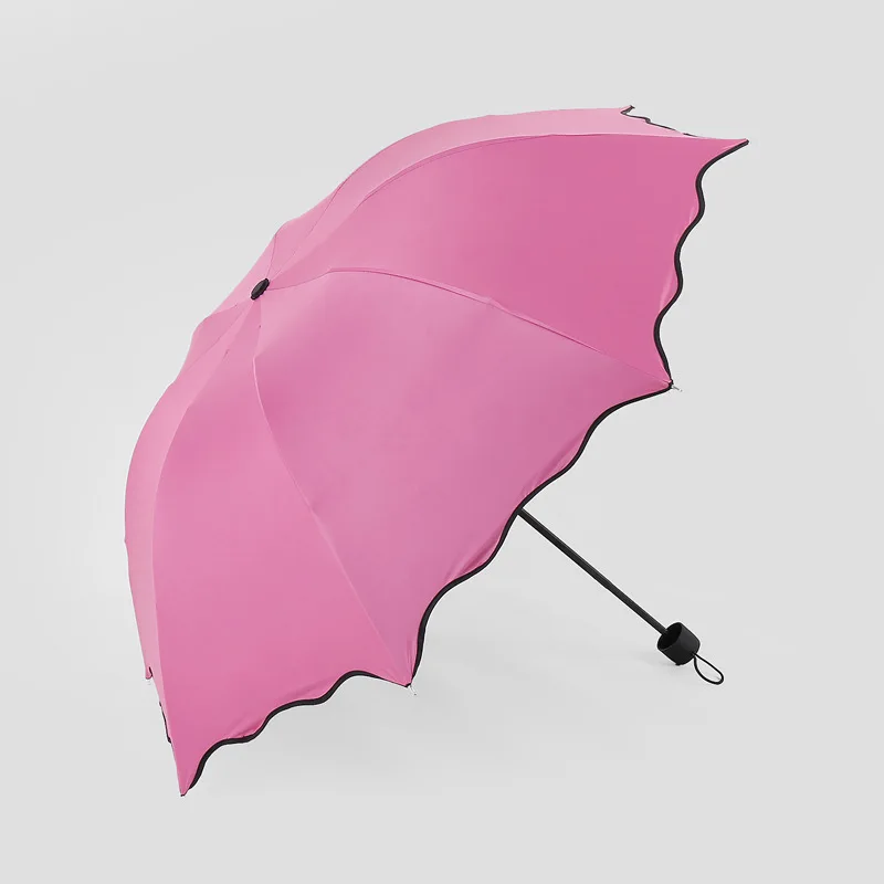 Женский прозрачный зонт латунные кастеты для женщин Волшебные Цветы леди