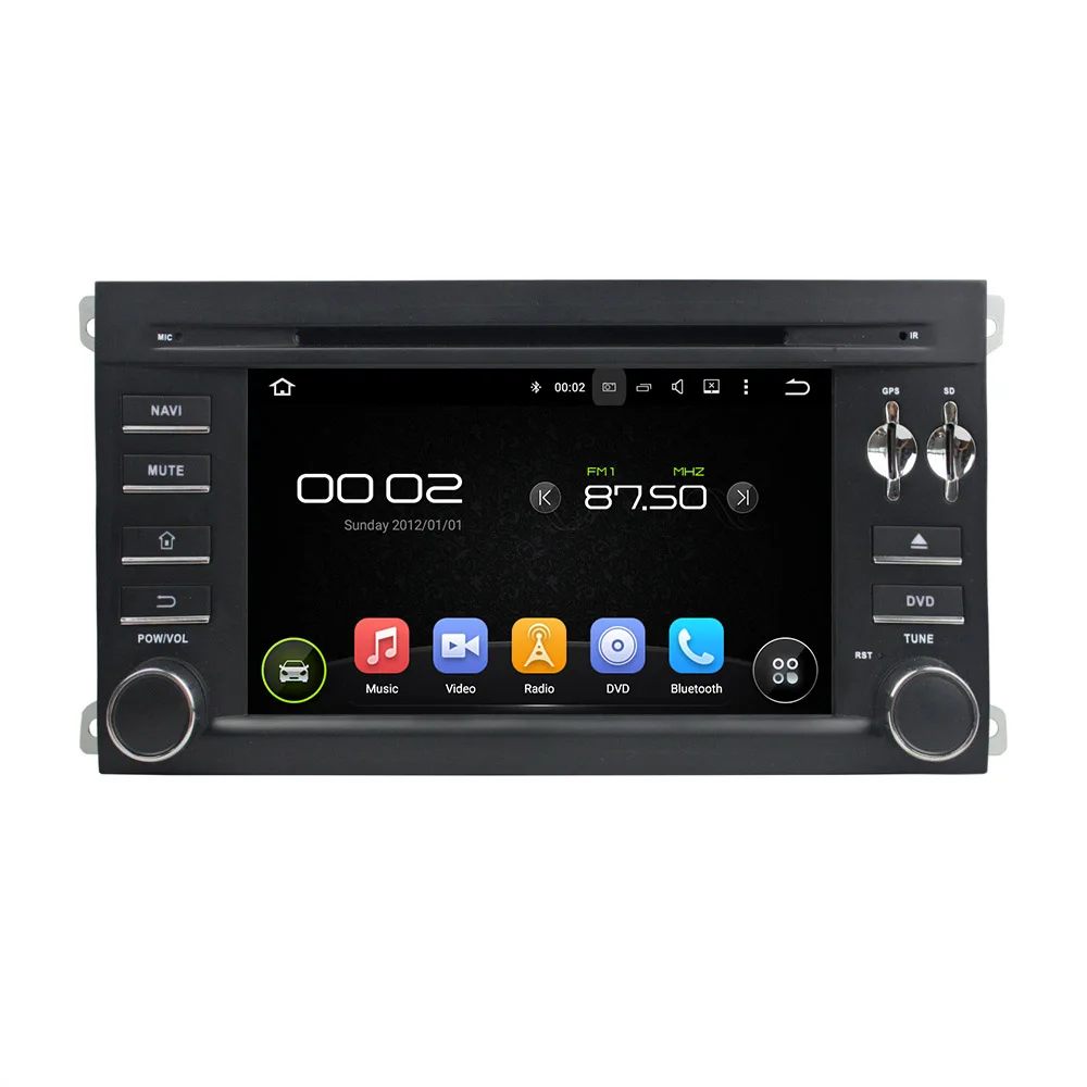 

7" 2 Din 8 Core PX5 Android 10.0 4+32G 4+64GB For PORSCHE Cayenne 2006-2010 Car Multimedia Player Audio Stereo Player DSP GPS