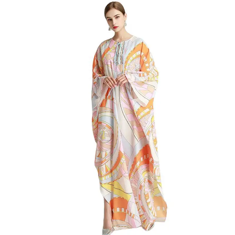 

Women Sexy Boho Summer Casual Chiffon Floral Evening Party Beach Long Maxi Dress