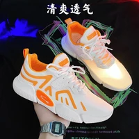 summer new mens sneakers net surface breathable leisure mens shoes net red tide shoes students shoes men