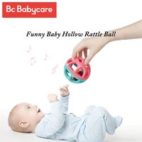 bc babycare funny baby soft hollow rattle ball educational grasping bell hollow rattle baby infants kids toys babies hollow ball
